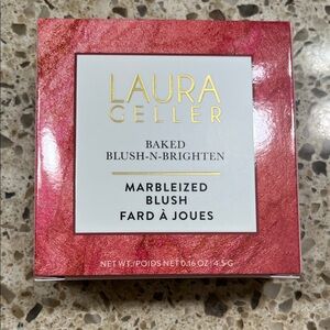 NWT! Laura Geller Baked Blush-N-Brighten in Pink Buttercream